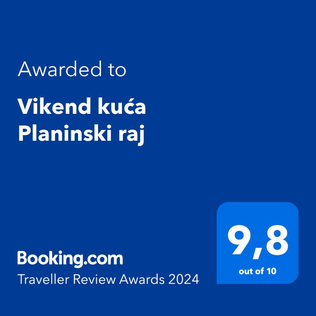 Vikend Kuca Planinski Raj Pale Exterior foto